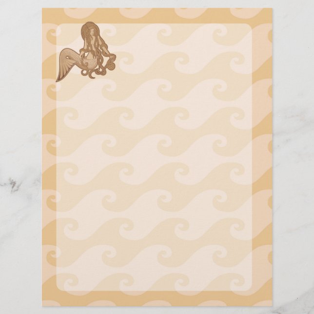 Flyer Sirena sentada (Frente)