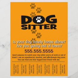 Flyer Sitting.Sitter.Service.Business