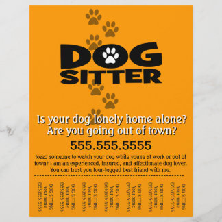 Flyer Sitting.Sitter.Service.Business
