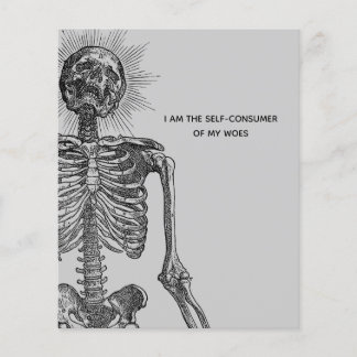 Flyer Skeleton vintage
