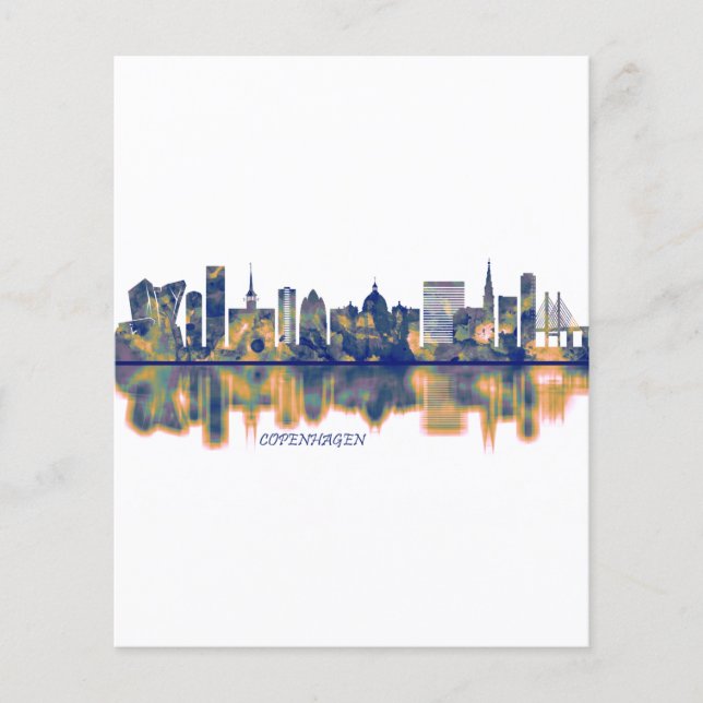 Flyer Skyline de Copenhague (Frente)