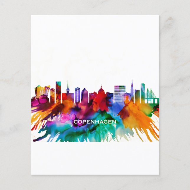 Flyer Skyline de Copenhague (Frente)