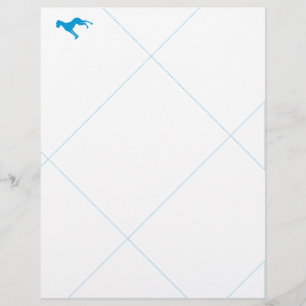 Flyer Sobre plegable Cabeza de letra Gigantes suaves