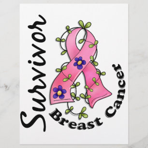 Flyer Sobreviviente del cáncer de mama 15