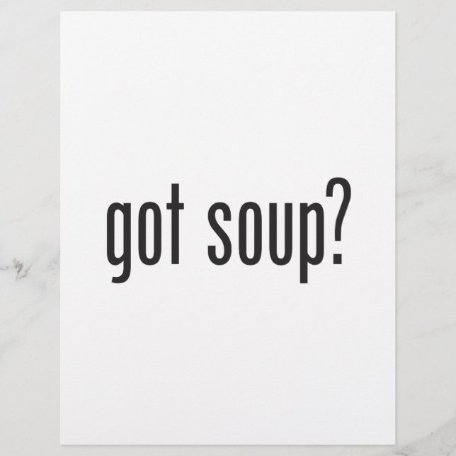 Flyer sopa (Frente)