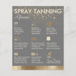 Flyer Spray Tanning Gray Body Paint Afcare