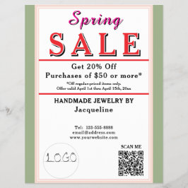 Flyer Spring Sale Sage Blush BACKSIDE Heart