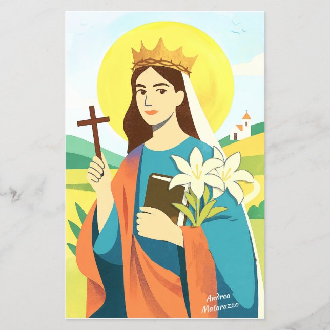 Flyer Sta. Catalina de Siena (Frente)