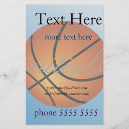 Flyer Subpresupuesto de baloncesto