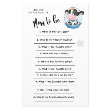 Sueño Beatiful de vaca Qué bien conoce la tarjeta 