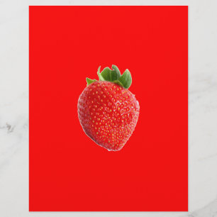 Flyer Summer Strawberry