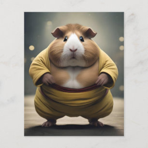 Flyer "Sumo Squeakdown: El Poderoso Luchador de Cuy"