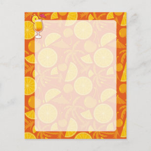 Flyer Sunrise Tequila