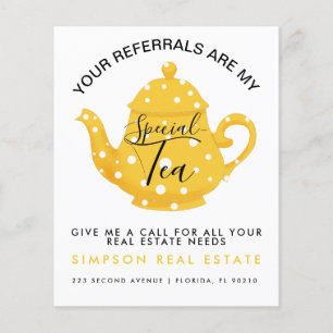 Flyer Sus Referencias Son Mi "Especial - Pequeña Empresa