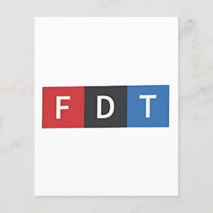 Flyer Sutiles antidemócratas anti-Maga del FDT