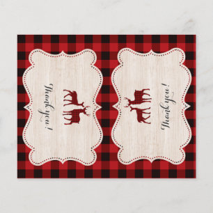 Flyer Sweet Lumberjack Baby Shower Gracias
