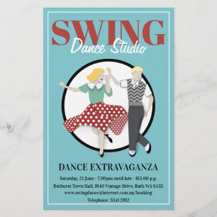 Flyer Swing Dance