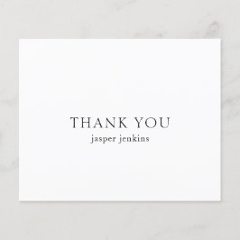 Flyer Tarjeta de agradecimiento profesional para el pres