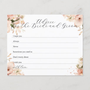 Flyer Tarjeta de consejos Ducha de novia Brunch & Bubb
