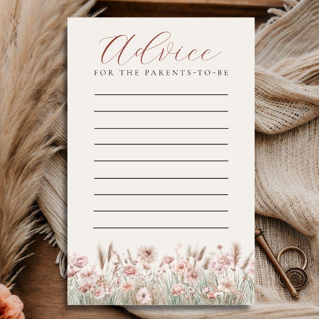 Flyer Tarjeta de consejos para padres de Blush Meadow (Subido por el creador)