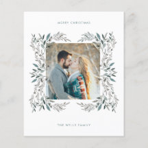 Tarjeta de Navidades fotográficos