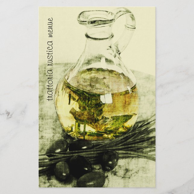 Flyer Tarjeta de promoción de los servicios de restaurac (Frente)