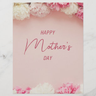 Flyer Tarjeta feliz del día de la madre, tarjeta de Día