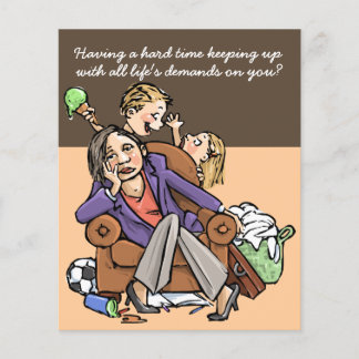 Flyer Tarjeta promocional House Cleaning Business 4x5