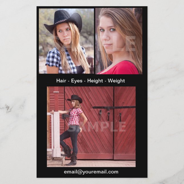 Flyer Tarjetas comp. de imágenes en los encabezados que  (Atrás)