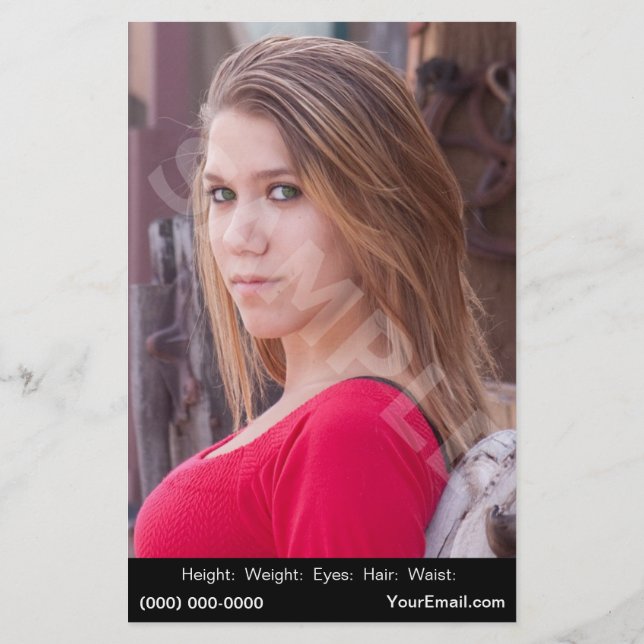 Flyer Tarjetas comp. modelo de captura de pantalla plana (Atrás)