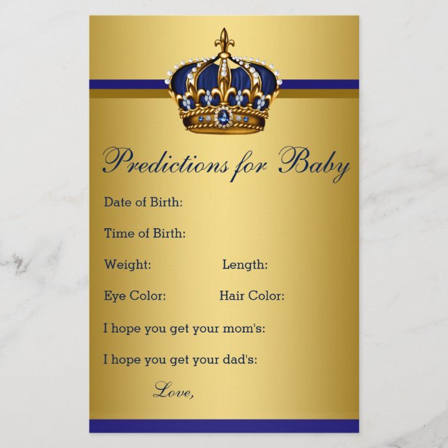 Flyer Tarjetas de juego de predicción de consejos de Bab (Frente)