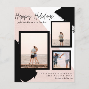 Flyer Tarjetas fotográficas de Budget Happy Holidays Res