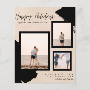 Flyer Tarjetas fotográficas de Budget Happy Holidays Res