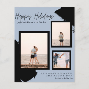 Flyer Tarjetas fotográficas de Budget Happy Holidays Res
