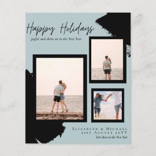 Flyer Tarjetas fotográficas de Budget Happy Holidays Res