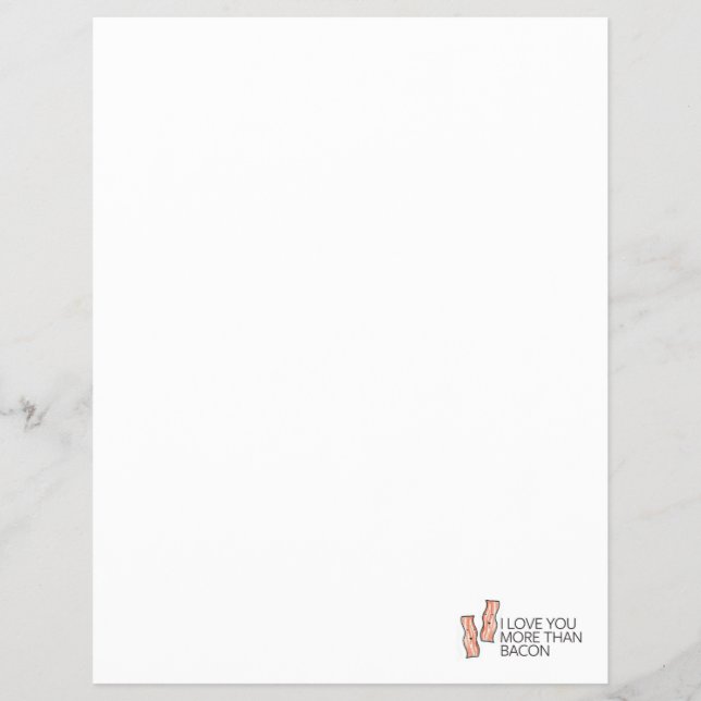 Flyer Te amo más que a Bacon (Frente)