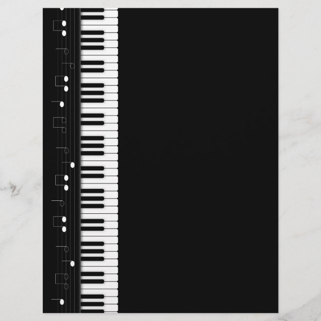 Flyer Teclado de piano (Frente)