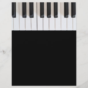 Flyer Teclado de piano digital