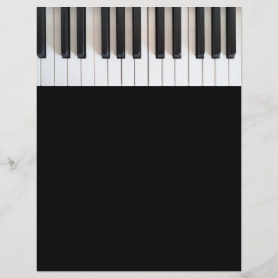 Flyer Teclado de piano digital