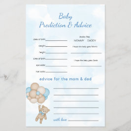 Flyer Teddy Bear Predictions and Advice