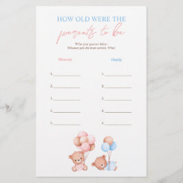 Flyer Teddy tiene la edad de los padres