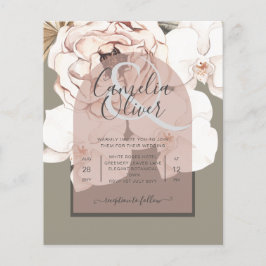 Flyer Tendencia MOSS BODA RUBOR Sage Dusty Pink