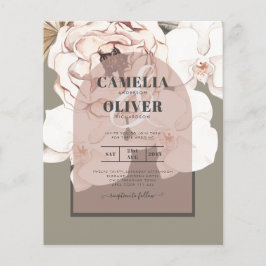 Flyer Tendencia MOSS BODA RUBOR Sage Dusty Pink