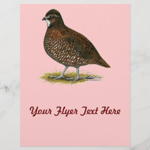 Flyer Tennessee Red Quail