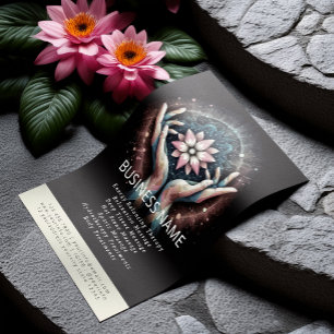 Flyer Terapia de Masaje Manos Sanadoras Spa de Energía B