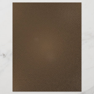 Flyer Textura de cuero