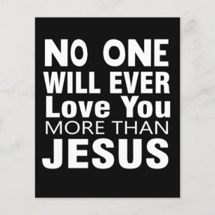 Flyer The Love of Jesus