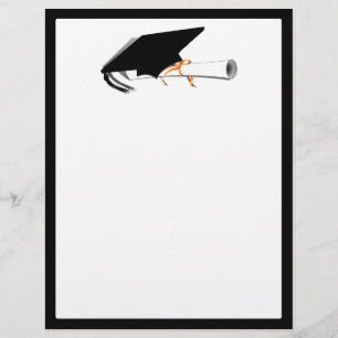 Flyer Título de graduación con diploma