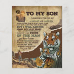 Flyer To My Son Gift,Tiger Lovers,Letter To Son From Dad<br><div class="desc">To My Son Gift, Tiger Lovers, Letter To Son From Dad
- This is wonderful gift for your family,  your friend in any occasions such as housewarming,  birthday,  new home
- It can be used for house decor,  make your house more gorgeous!</div>