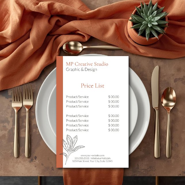 Flyer Toskana Rustic Elegance (Subido por el creador)